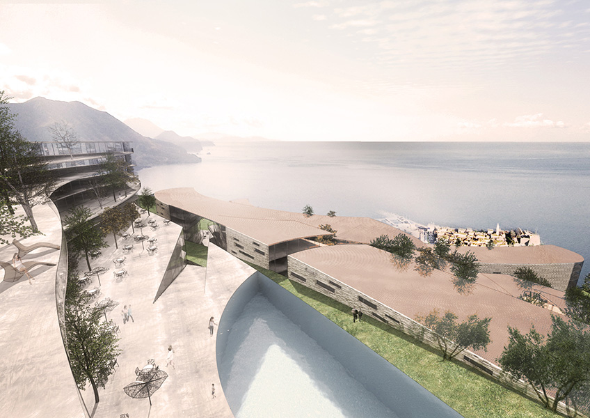 Ciel Rouge Creation - Architecture - Project for an environmental town in Montenegro