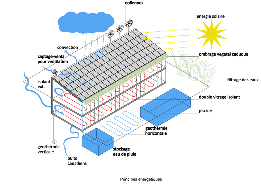 Ciel Rouge Creation - Architecture - Project for an environmental town in Montenegro