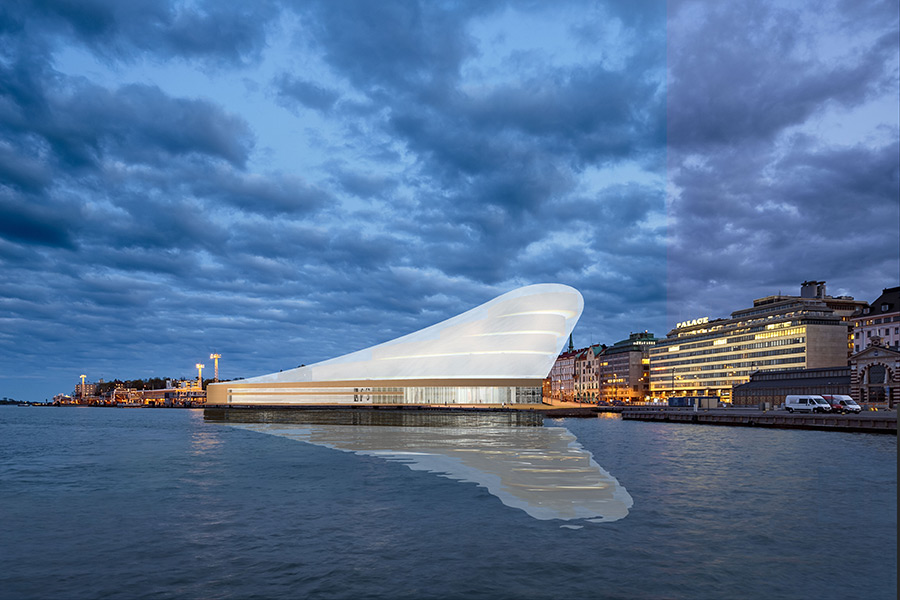 Ciel Rouge Création - Architecture - Projet musée Guggenheim - Helsinki - Finlande