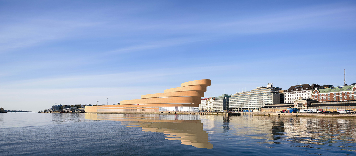 Ciel Rouge Création - Architecture - Projet musée Guggenheim - Helsinki - Finlande