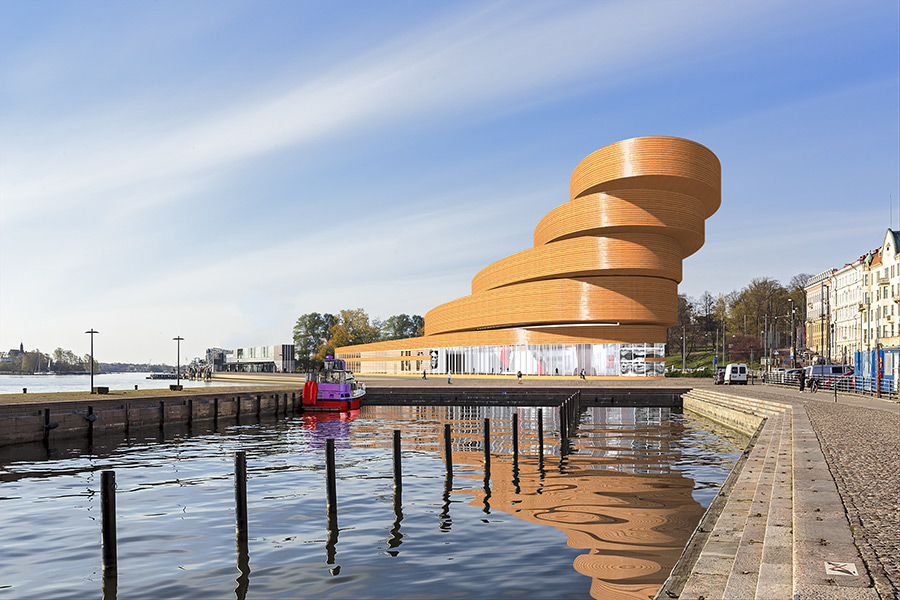 Ciel Rouge Création - Architecture - Guggenheim Museum project - Helsinki - Finlande