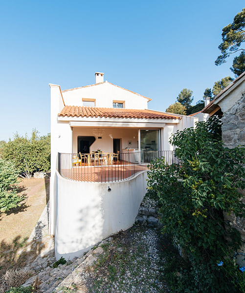 Ciel Rouge Creation - architect Henri Gueydan - Renewal of an old house in Provence