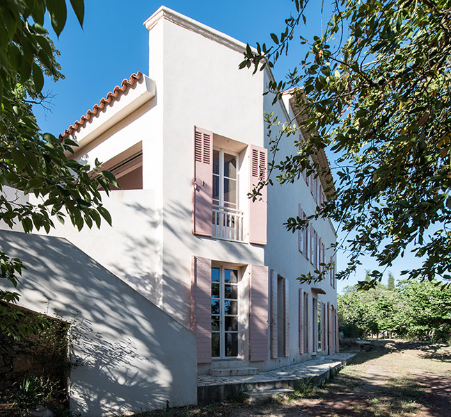 Ciel Rouge Création - Henri Gueydan architecte - Restructuration d'une Bastide à Marseille